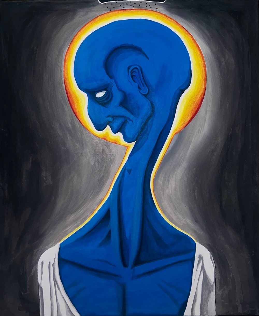 Spiritual Ecstasy - Acrylic on canvas