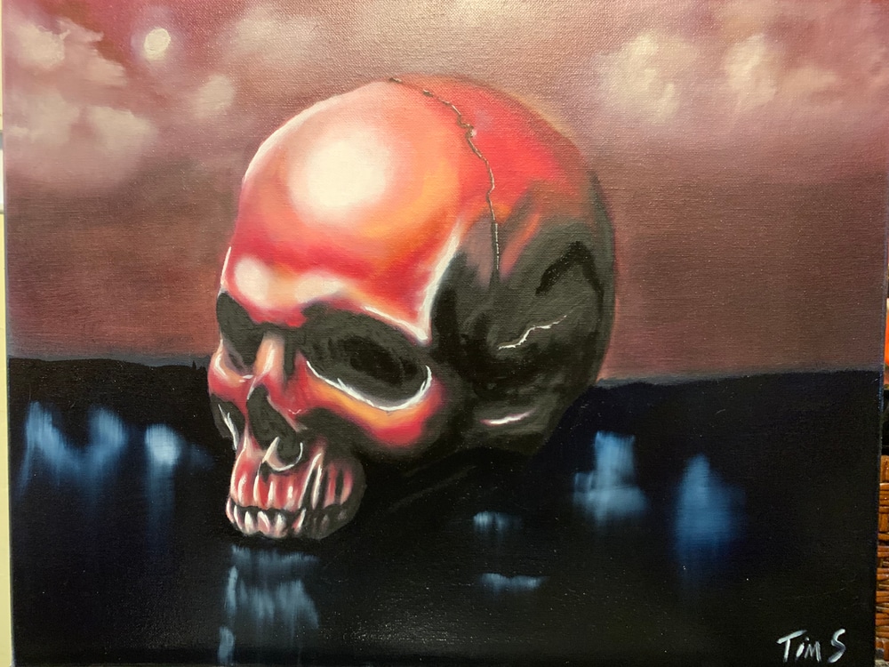 Red skull