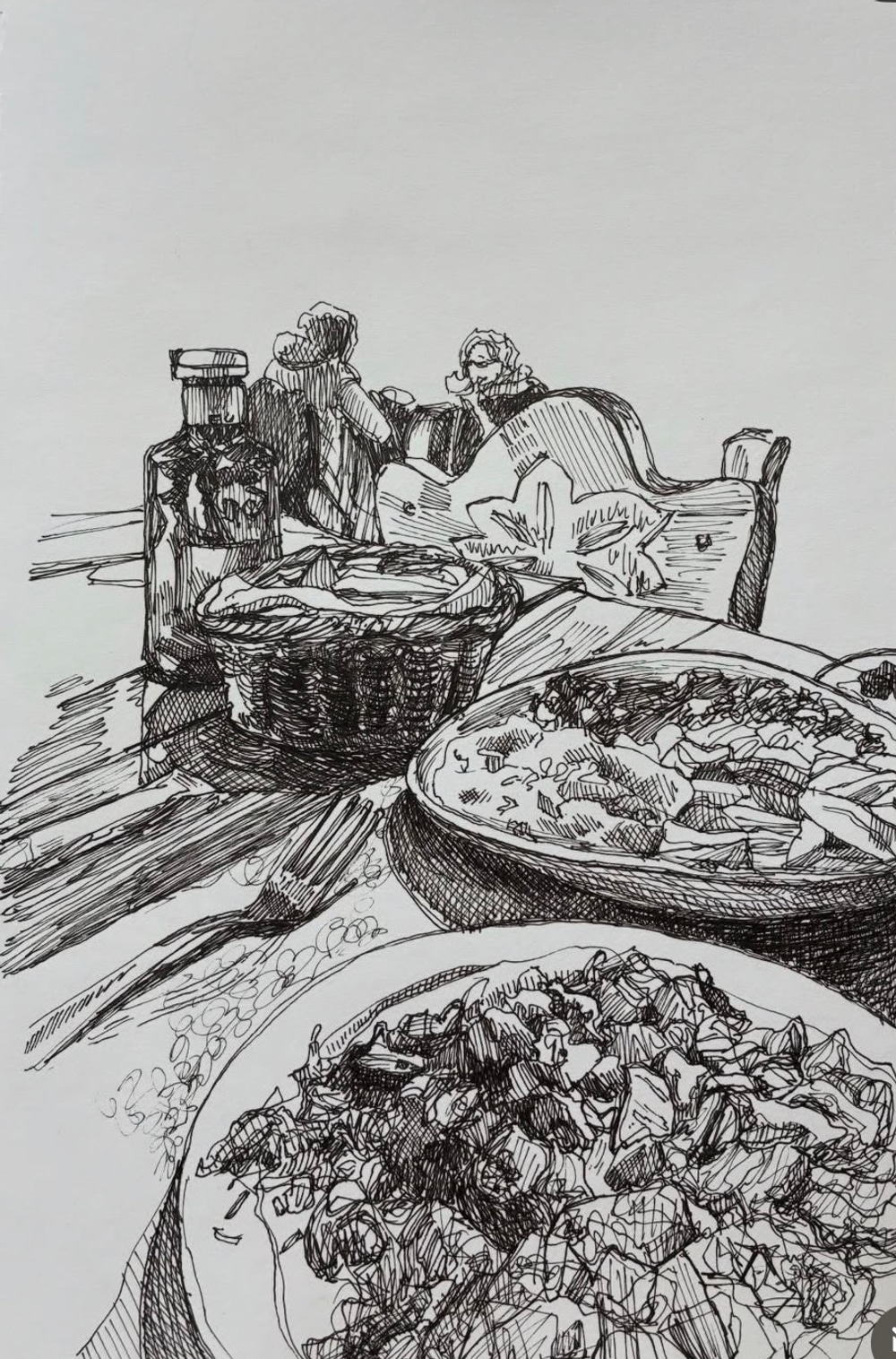 Date over a Lebanese Meal