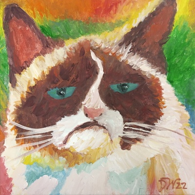 canvas print - Grumpy Cat