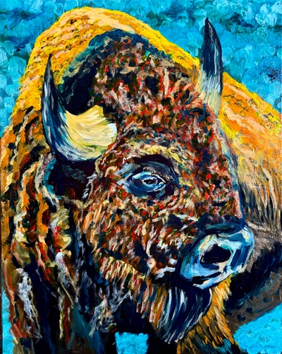 Bison #2 optically mixed