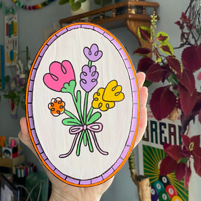 Little Bouquet Plaque