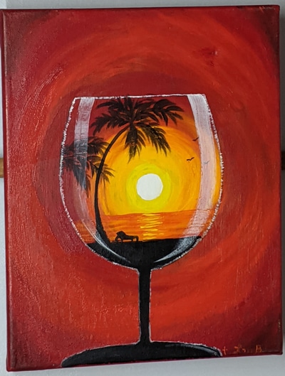 That first sip of Wine!