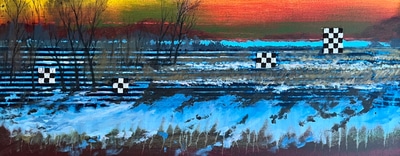 Blue River Sunset